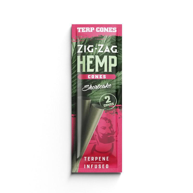 Zig Zag Terpene Infused Hemp Cones 2pk