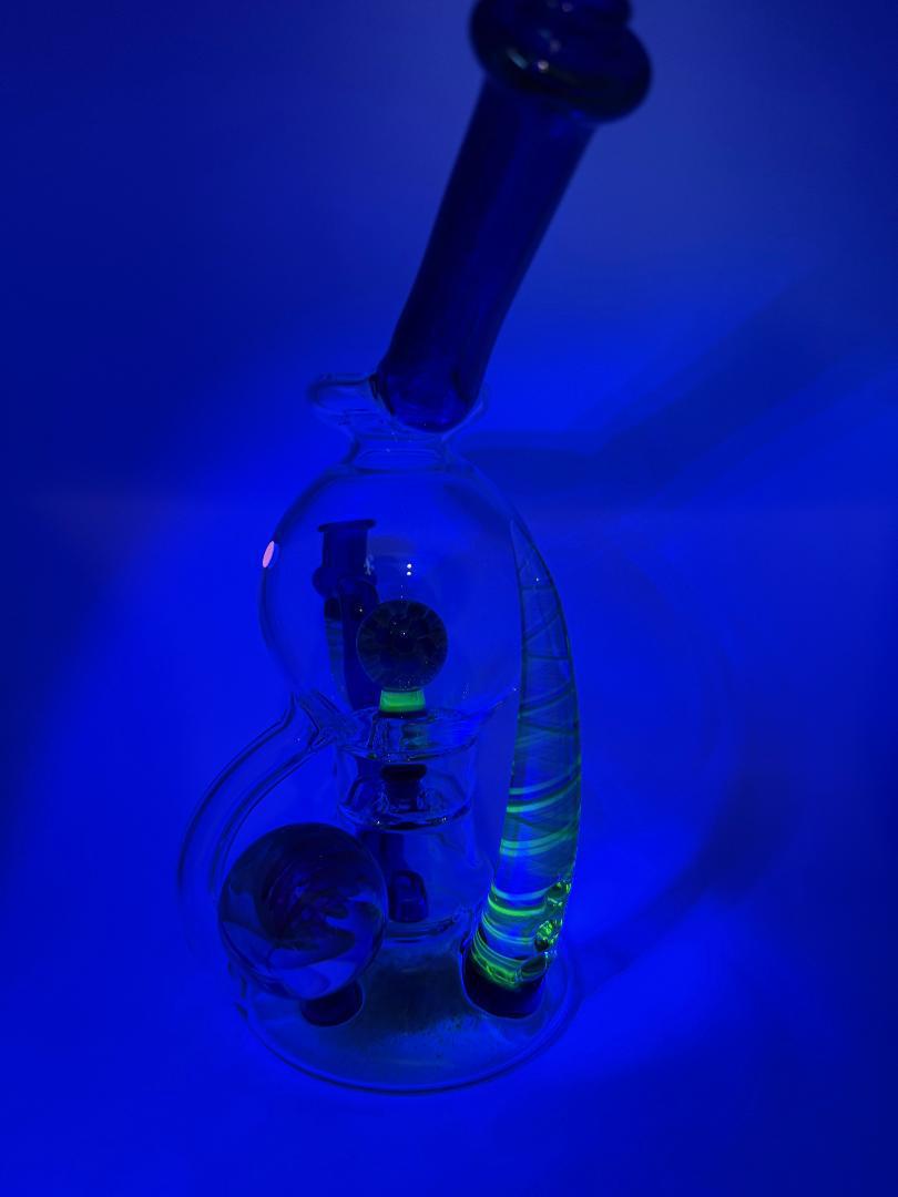 Brandon Glass UV Triple Stage Horned Blooper 10mm 90°