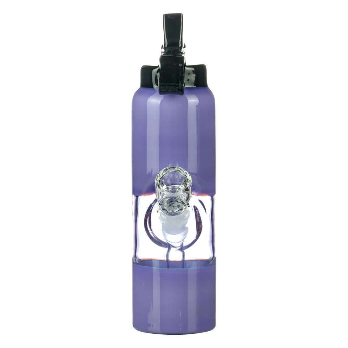 Empire Glassworks 14mm water bottle in purple, designed for smooth hits and superior filtration.