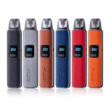 DotMod dotPod Pro Kit showcasing six stylish color options including black, blue, orange, and red.
