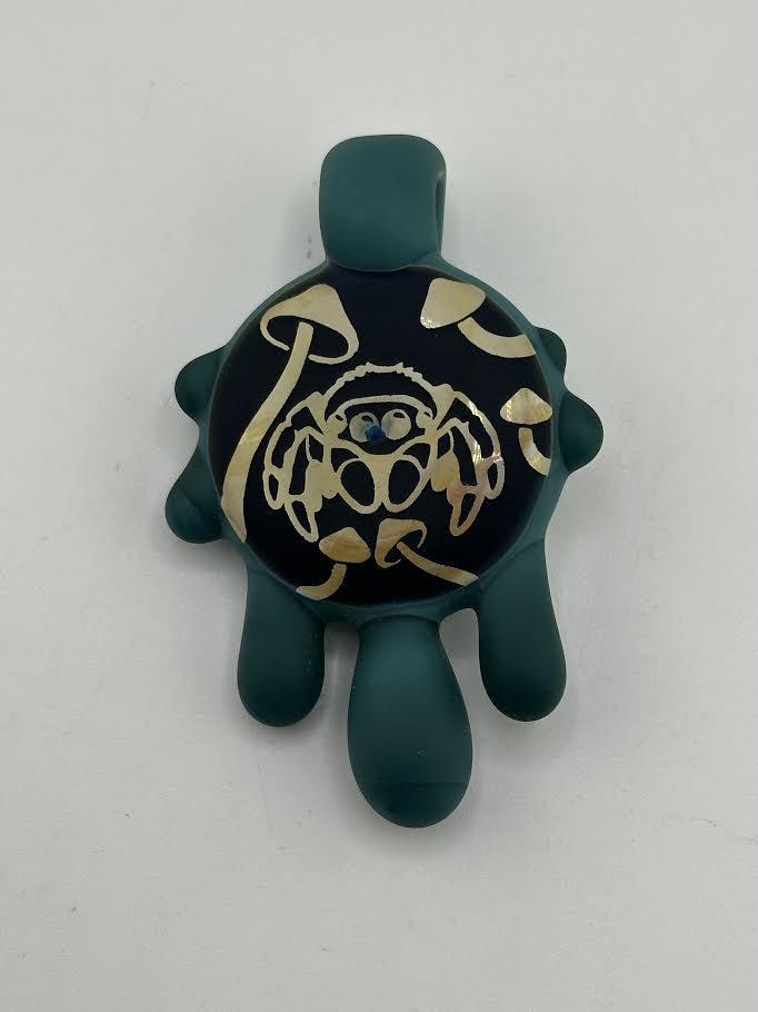Danny W Glass Pendant - Sandblasted