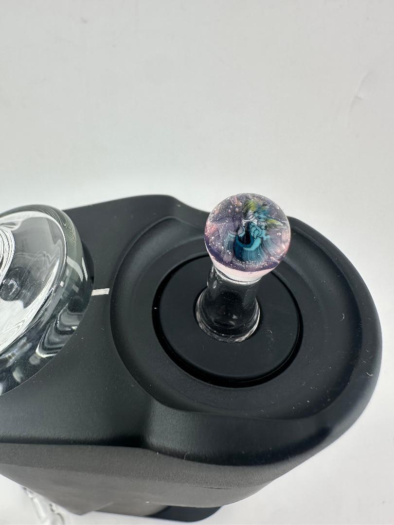 Paulson Pieces Dr. Dabber Switch GO Joystick Carb Cap – Clear with Millie Images
