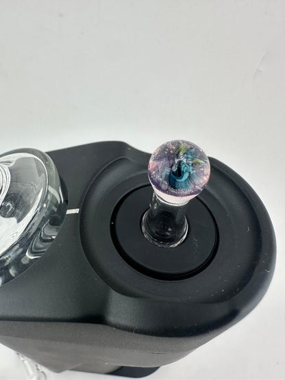 Paulson Pieces Dr. Dabber Switch GO Joystick Carb Cap – Clear with Millie Images