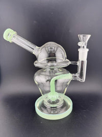 Import Glass Disk Perk Globe Rig 14mm 90°