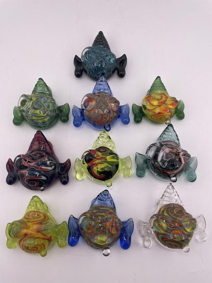 Tim Doane Glass Pendant -  Wig Wag Goblin