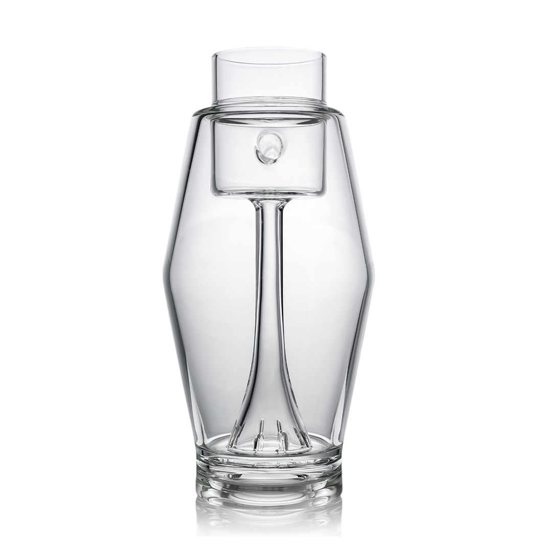 MJ Arsenal Proxy - Bubbler ( Coming Soon ) clear glass design with unique mouthpiece for enhanced flavor and smoothness.