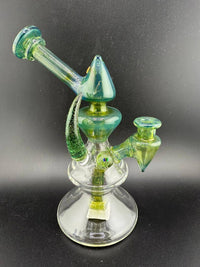 Mank Glass Horned Single Color Banger Hanger 10mm 90°