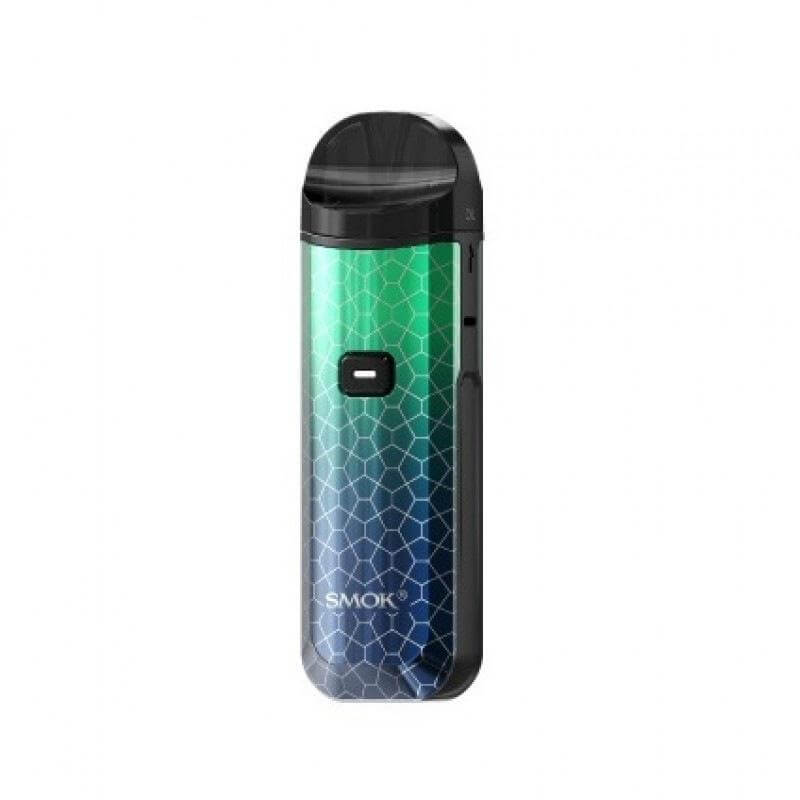Smok Nord Pro Kit in gradient green and black design, showcasing its lightweight and elegant pod system.