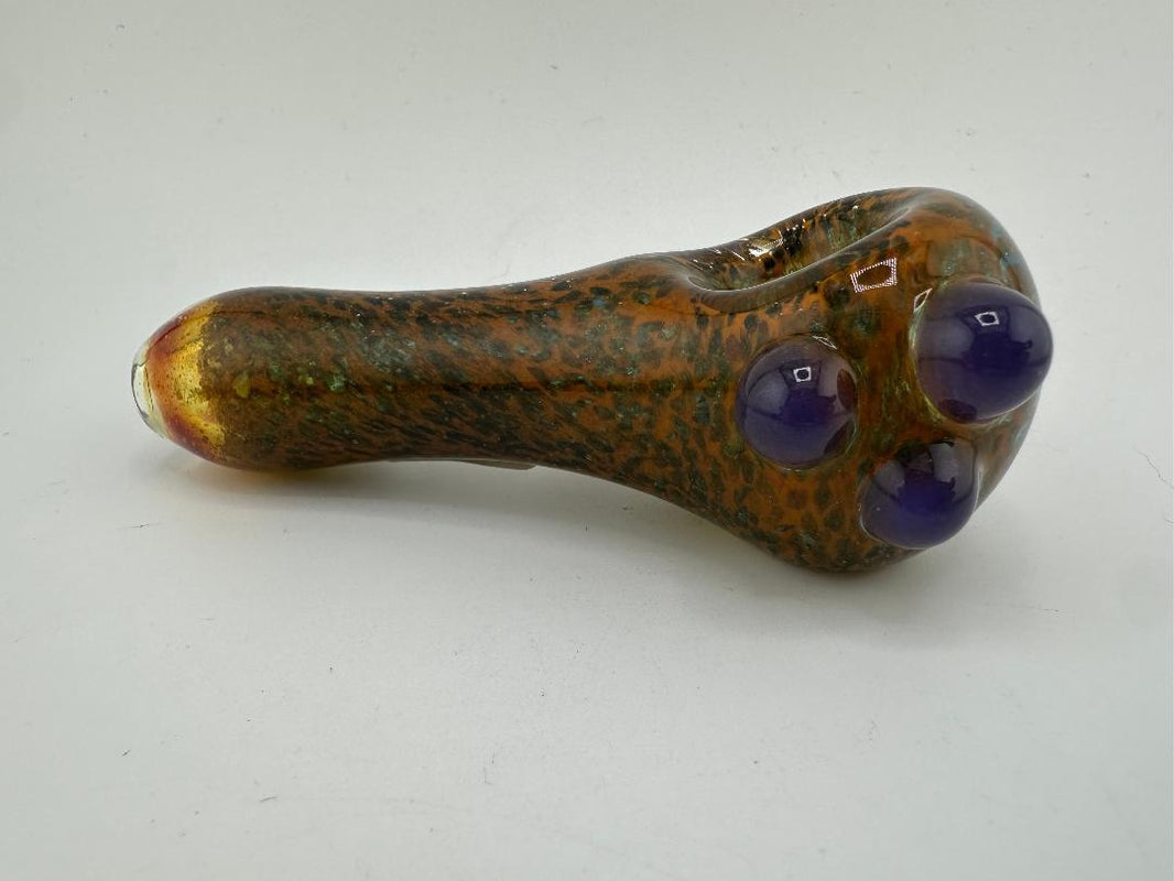 Phranq Glass Dry Pipe - Full Color Frit