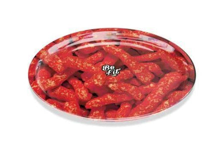Be Lit Rolling Tray - Red Hot