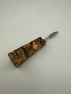 Stone Cold Creations 3-inch handcrafted stone dab tool with a sleek metal end for precision dabbing.