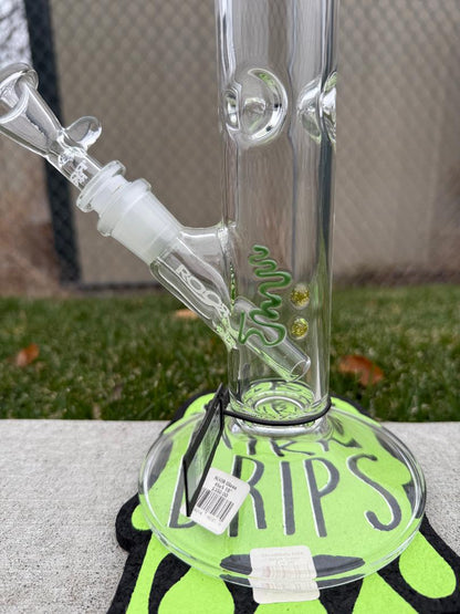 ROOR Glass 18" Straight Tube 45x5mm Thick - Gold Logo