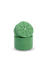 Stache Hemp Grinder featuring a green 3-piece design for efficient and durable herb grinding.