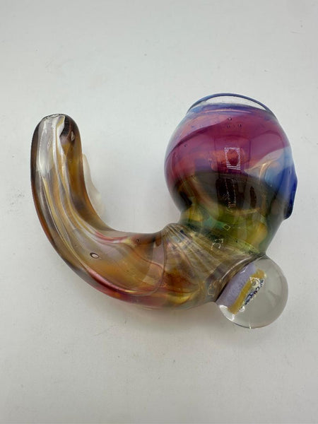 Dunnright Glass Sherlock Pipe - Multi Colored