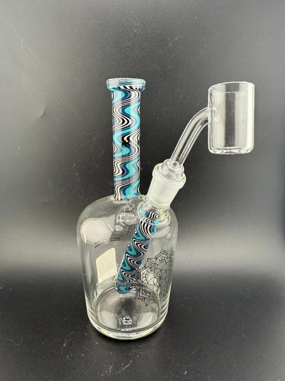 Idab Glass Worked Henny Bottle 14mm 45°