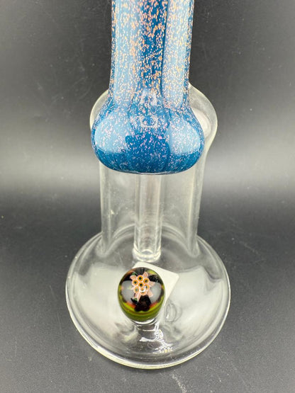 Filla John Glass Blue Rig W/ Dichro Neck 14mm 90°