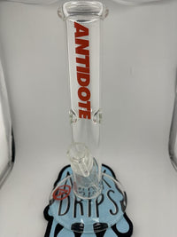 Antidote Glass Flower Tube - Red Label 14mm 45