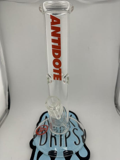 Antidote Glass Flower Tube - Red Label 14mm 45