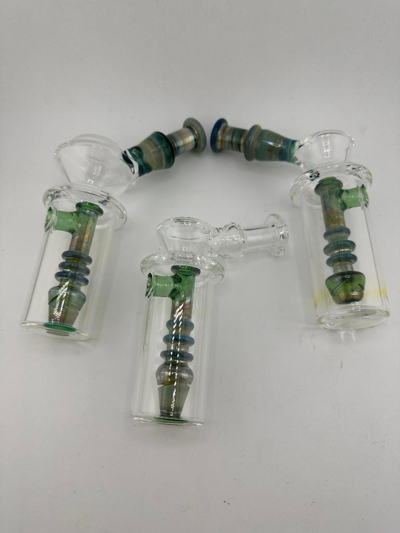 Taco Jesus Glass Dr. Dabber Switch 2 Glass Replacement - Clear w/ Colored Accents
