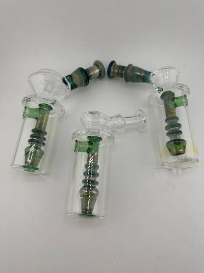Taco Jesus Glass Dr. Dabber Switch 2 Glass Replacement - Clear w/ Colored Accents