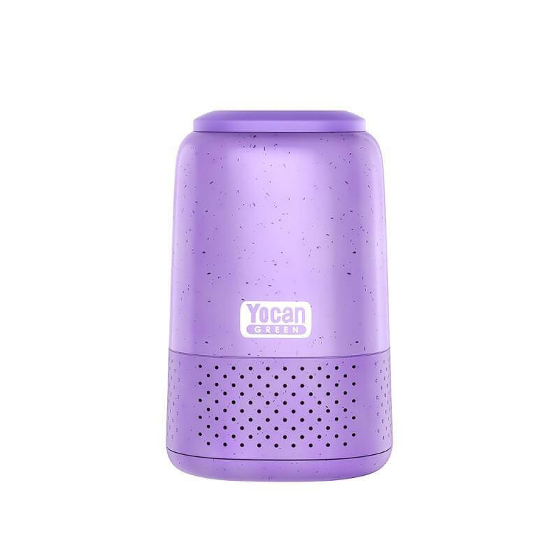Yocan Green Purple Invisibility Cloak Disposable Air Filter for discreet smoking and clean air.