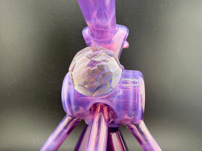 Bowman Glass V5 Double Dumper Purple