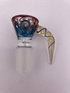 Import Glass 18mm Bowl / Slide - Wig Wag Funnel w/ Handle
