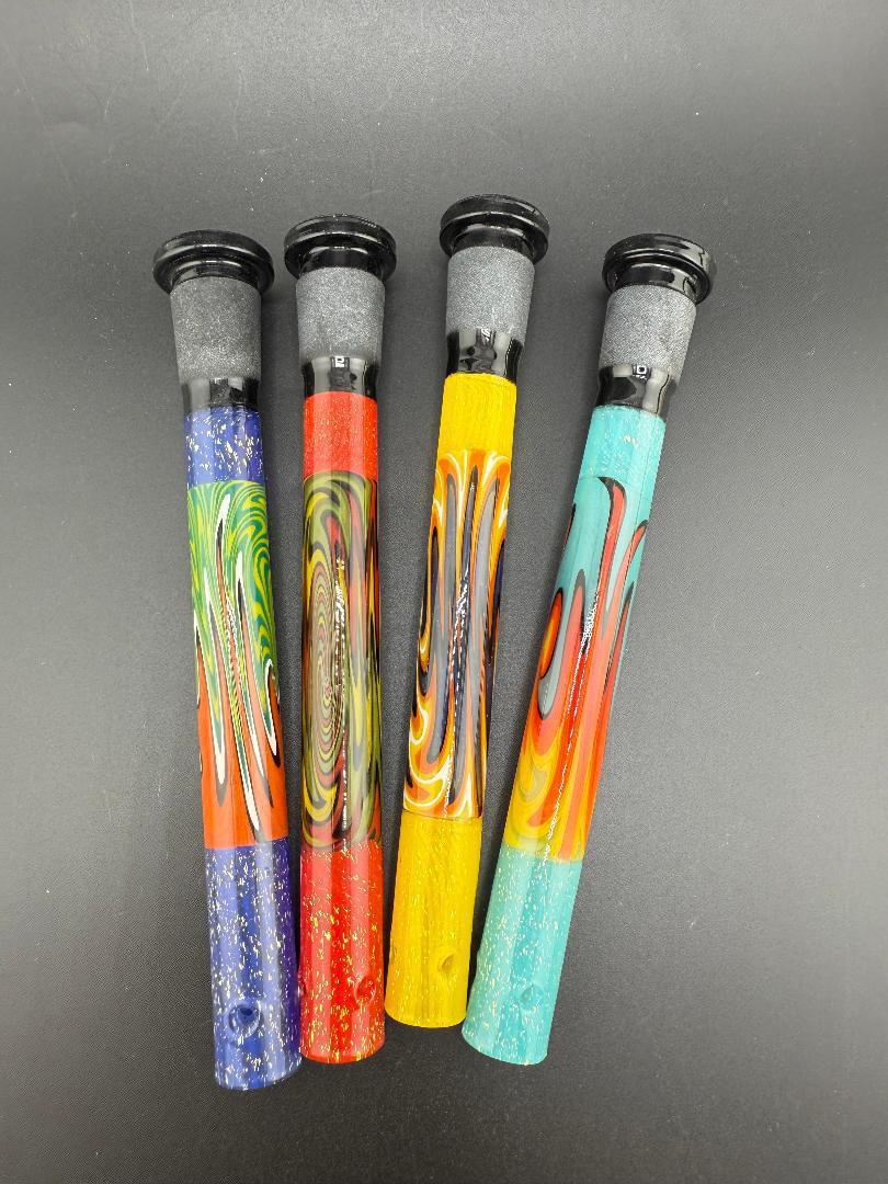 AFM Glass Dichro Wig Wag 14mm Downstem