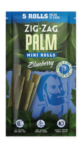 Zig Zag Palm Mini Rolls 5pk