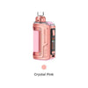 GeekVape H45 Aegis Hero 2 Kit in Crystal Pink color showcasing its sleek design and display.