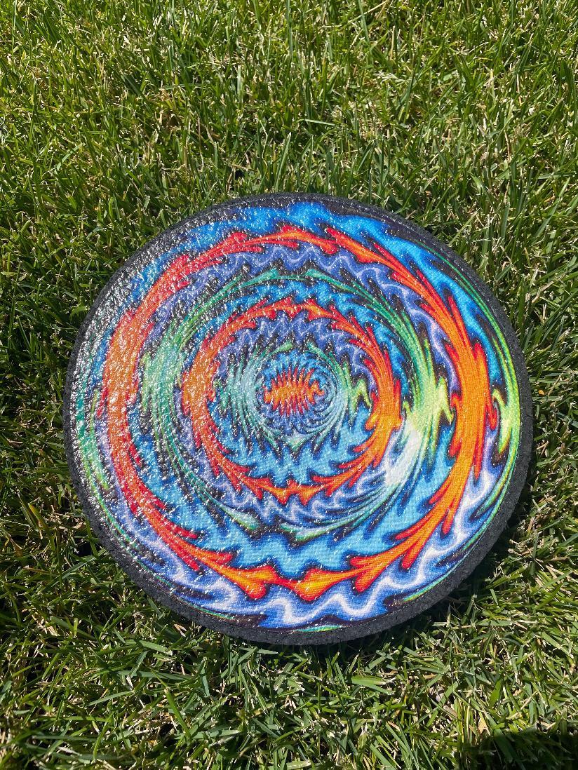 MoodMats x Jake C Glass – Rainbow Wig Wag Protective Mat