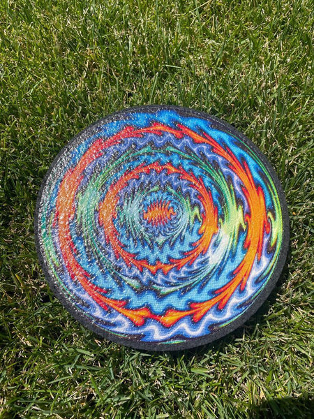 MoodMats x Jake C Glass – Rainbow Wig Wag Protective Mat