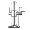 Stündenglass Herbal Gravity Infuser, 360° rotating glass design for enhanced smoking and vaporization experience.