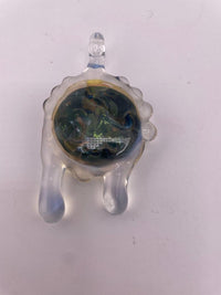 Elbow Tim Glass Pendant - Drippy Chaos