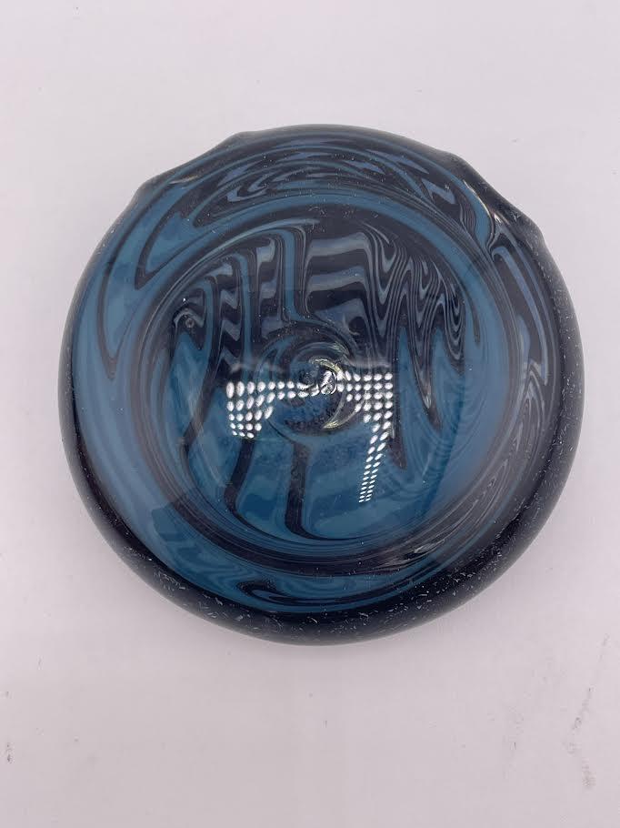 HighGrade Glass Pendant - Hollow Disc w/ Wig Wag