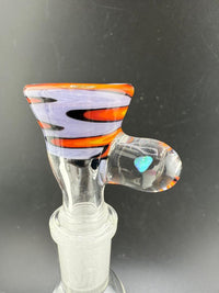 Highgrade Glass 14mm Bowl - 3 Hole Opal