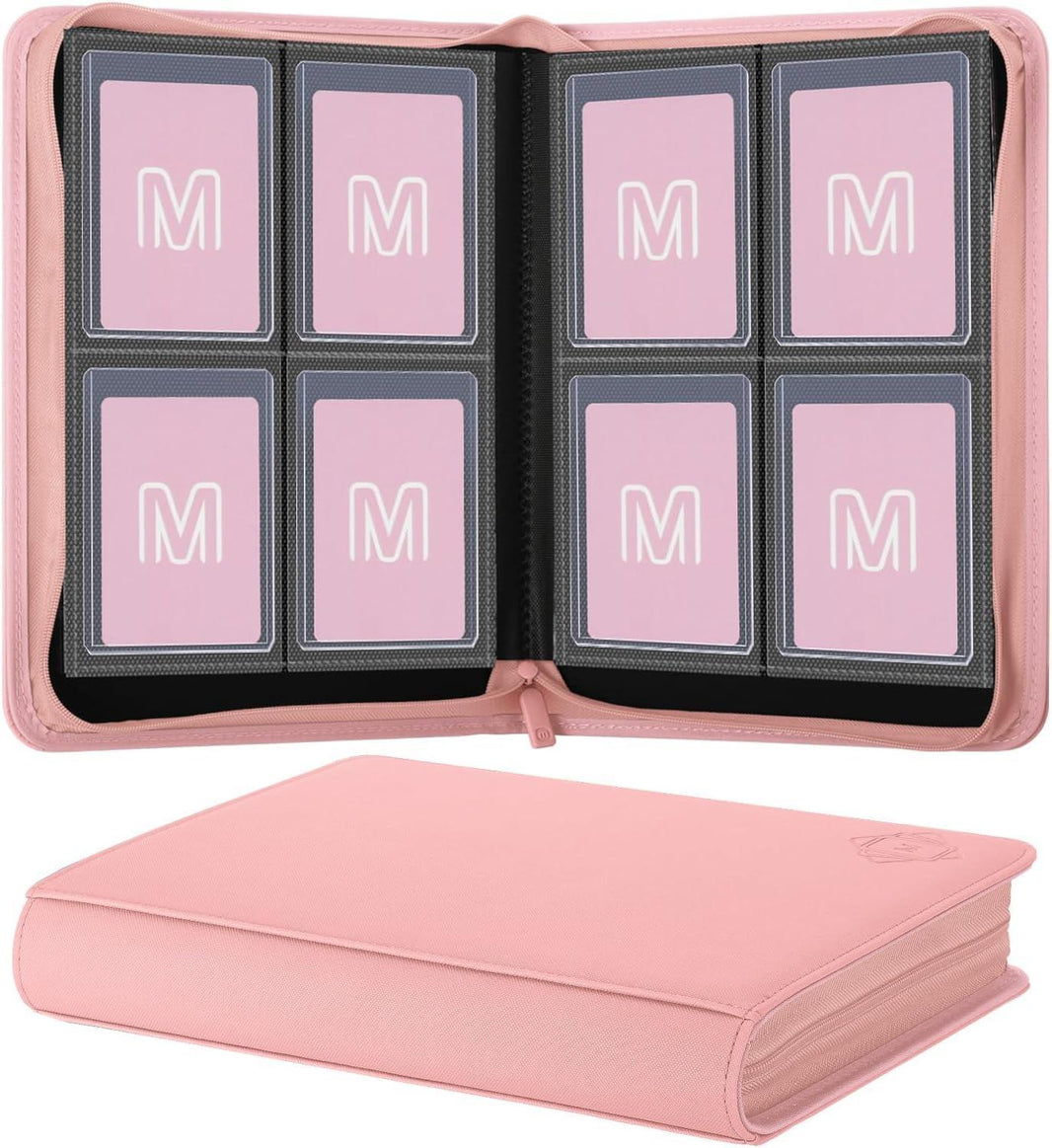 Toploader Binder - 4-Pocket Side-Loading Trading Card Album - Holds 128 Cards