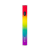 DazzLeaf VV 510 Preheat Micro USB vape pen battery in a colorful rainbow gradient design.