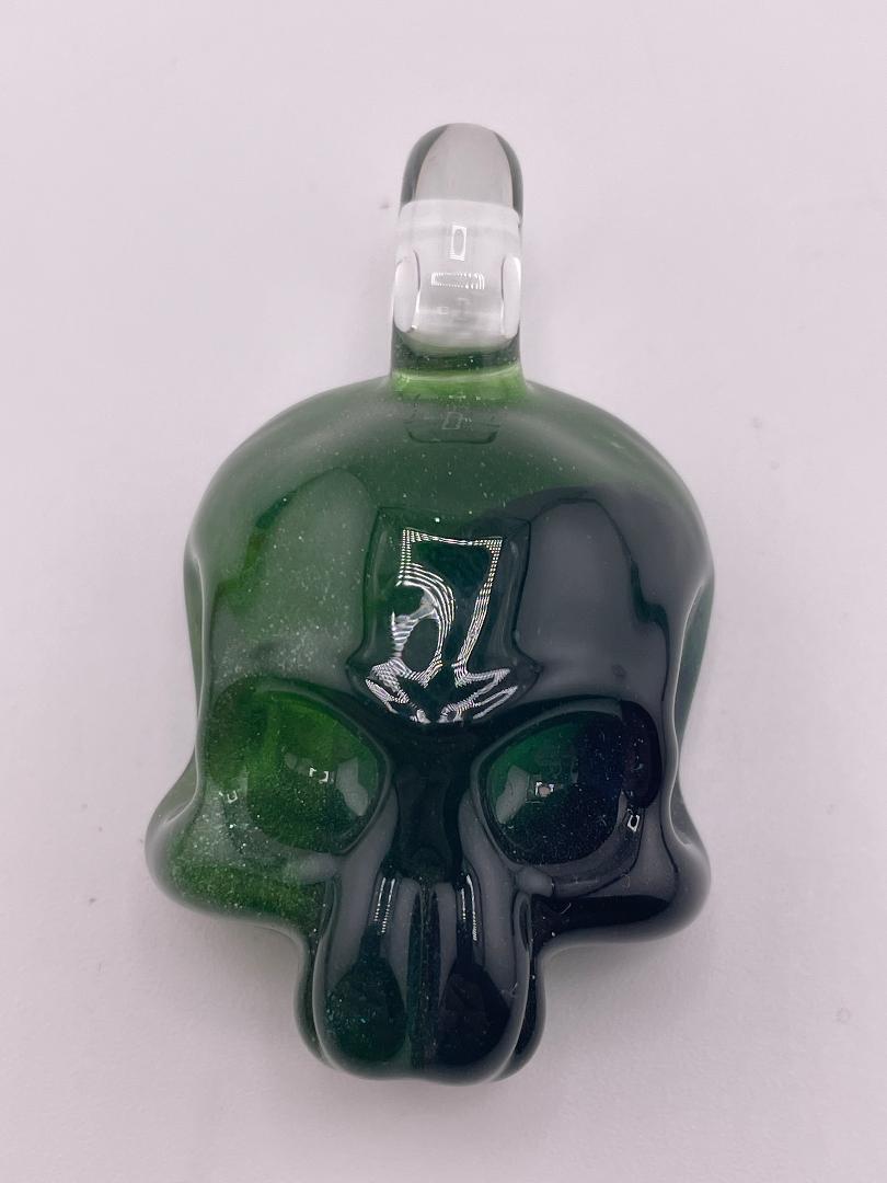 Tim Doane Pendant - Split Color Skull