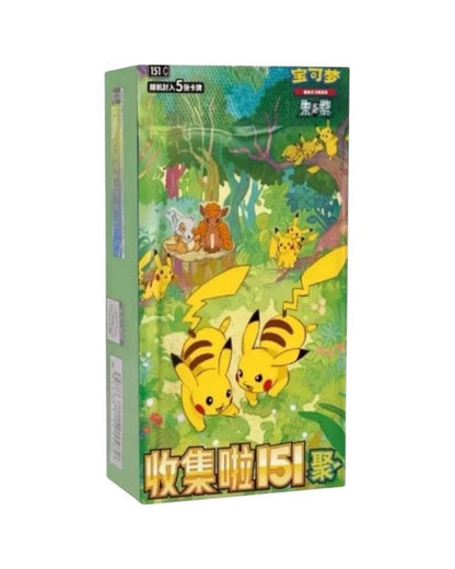 Pokémon TCG (2025) Collect 151 Gathering Standard Booster Pack & Booster Box – Simplified Chinese