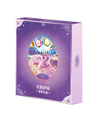 Pokémon TCG Terastal Gathering Espeon Binder Set - 8 Booster Packs - Simplified Chinese (Coming Soon)