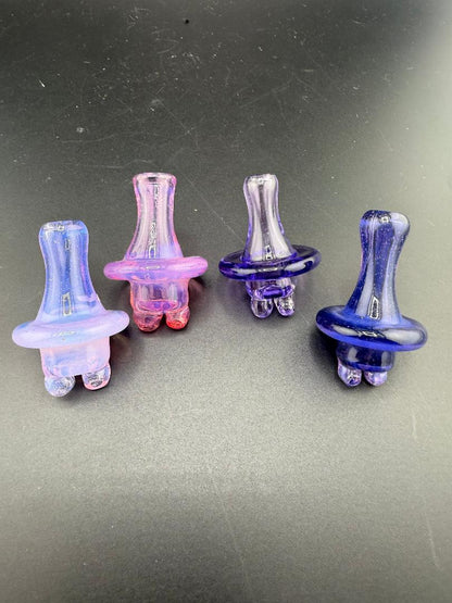 HighGrade Glass Pinks & Purples Full Color Spinner Cap