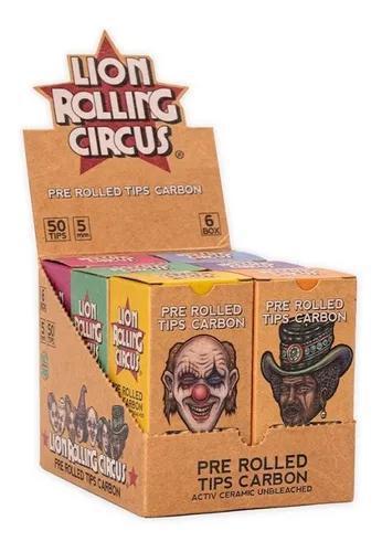 Lion Rolling Circus Carbon Tips 50ct