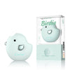 Cyrine Birdie 510 Battery in pastel blue, designed for smooth vaping with 510 thread cartridges, packaged attractively.