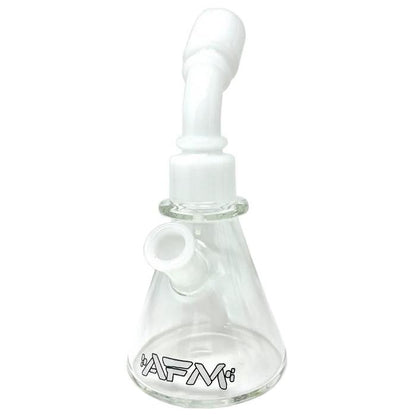 AFM Glass 8" One Shot Clear Glass Mini Dab Rig 14mm 45°