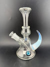 Pugsley Glass Clear Jammer w/ Colored Horn & Opal 10mm 45°