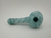Filla John Glass Dry Pipe - White w/ Colored Wrap & Rake