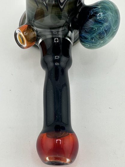 Guido Glass Hammer Pipe - Space & Wig Wag