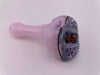 HighGrade Glass Hand Pipe - Pink w/ Reversal Wig Wag Cap