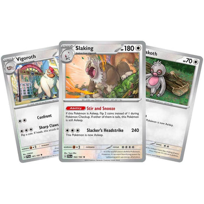 Pokémon TCG Triple Whammy Tin - Slaking 3 Booster Packs (English)